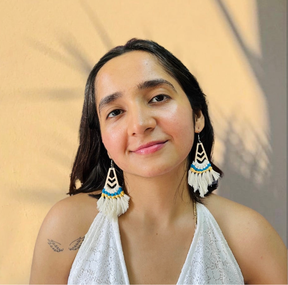 White Color Boho Style Macrame Earrings